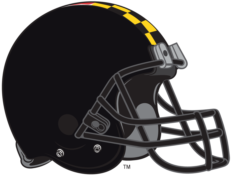 Maryland Terrapins 0-Pres Helmet Logo v2 iron on transfers for clothing